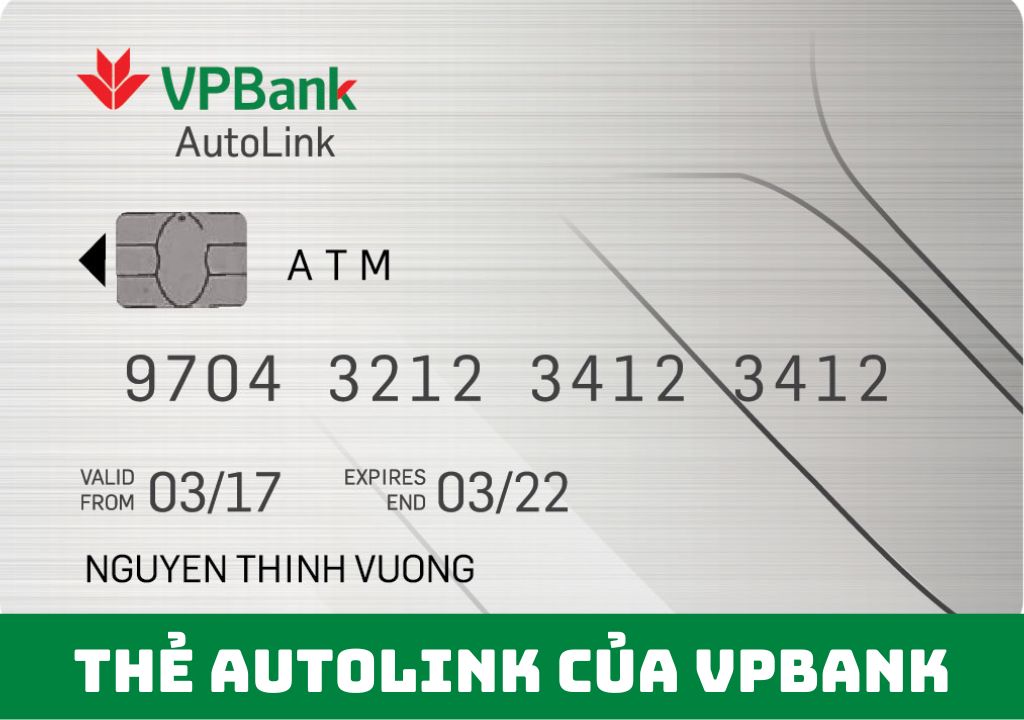 Thẻ Autolink của VPBank